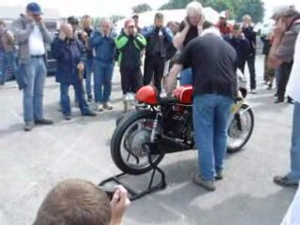 Honda "6" à Chimay 2008 (Trophée des motos anciennes)