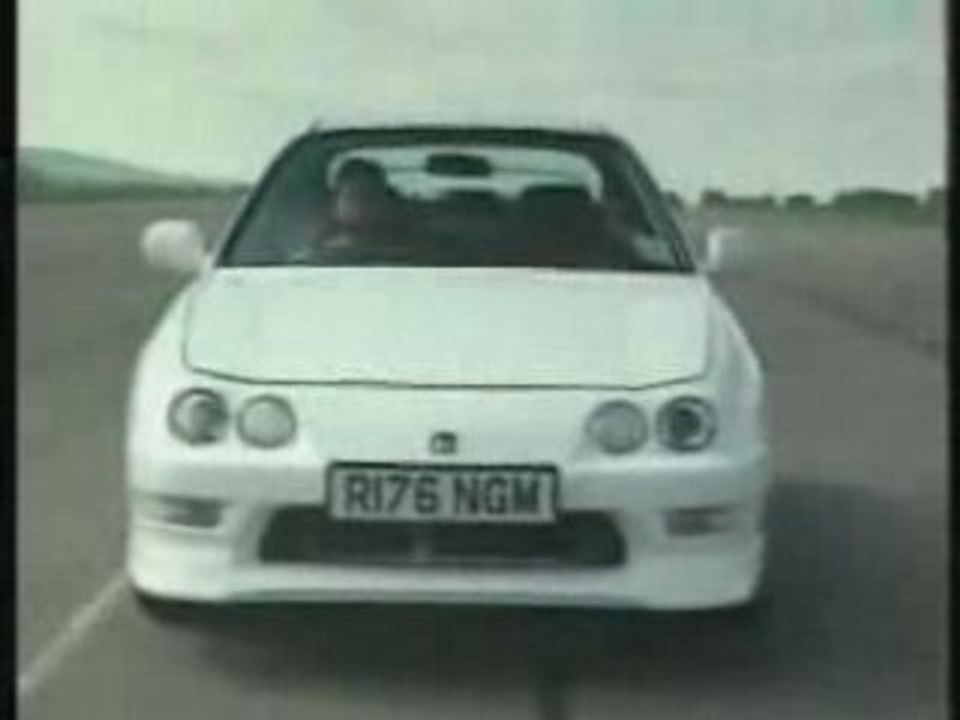 TEST TOP GEAR HONDA INTEGRA TYPE R