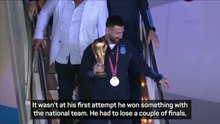 Argentina's Cerundolo finding it tough to accept Messi's retirement
