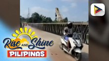 Itinayong temporary bailey bridge sa Agana Bridge sa Tarlac City, nadaraanan na