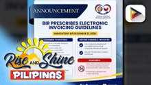 Mga panuntunan sa electronic invoicing, inilabas na ng BIR