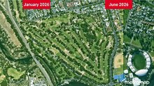 North Adelaide Golf Course before and after