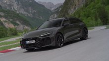 The new Audi RS 5 Avant Design Preview in Bedford green