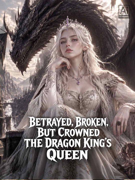 Betrayed, Broken, But Crowned the Dragon King's Queen cover