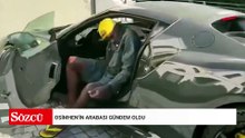 Osimhen'in arabası gündem oldu