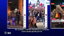 Vídeos gerados por IA com protestos da extrema-direita na Europa espalham-se pela Internet