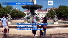 Outono começou, mas temperaturas de verão persistem em Portugal e apanham os turistas desprevenidos