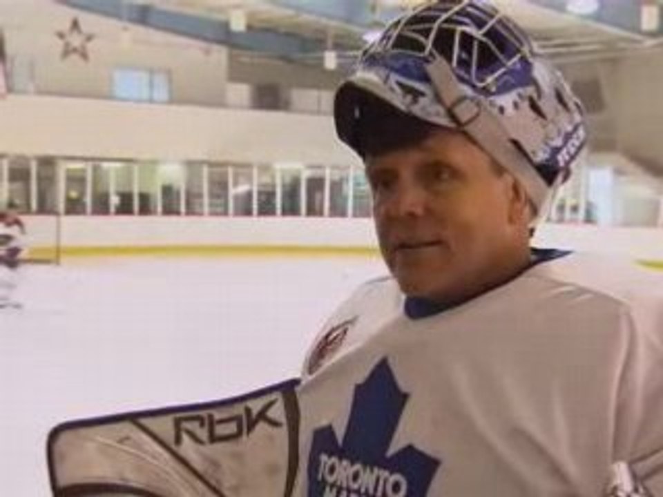 Dean Plays Hockey on Tori and Dean on Tori & Dean: Home Swee