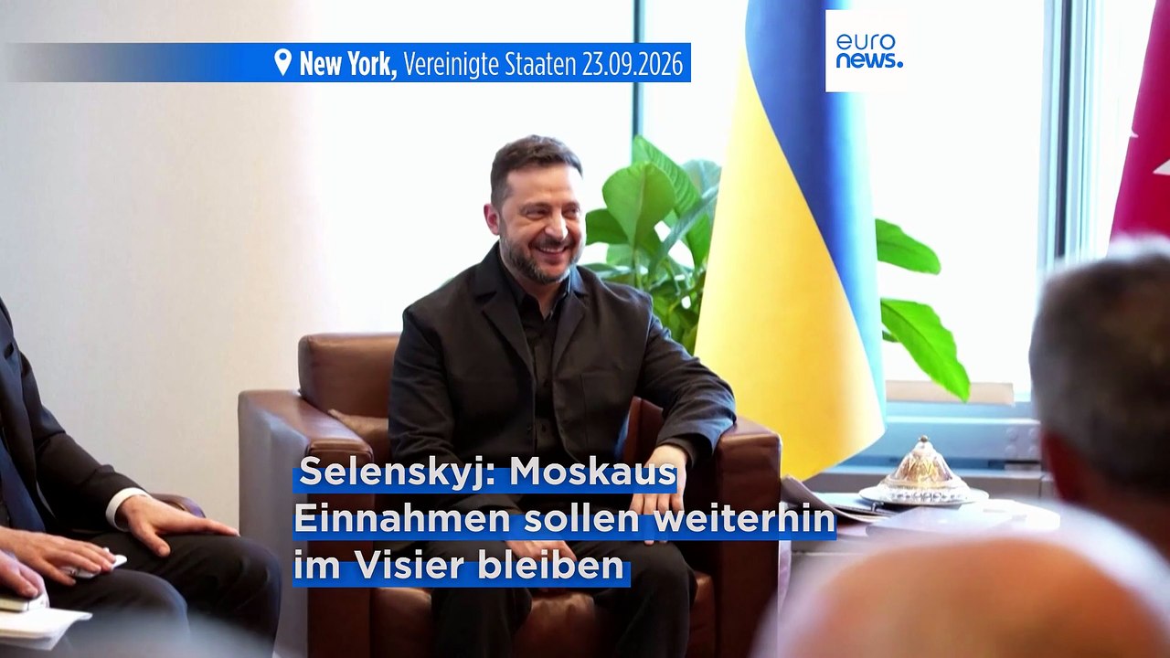 Selenskyj bei UN: "Putin sucht ständig jemanden, der ihm hilft, noch mehr zu töten"