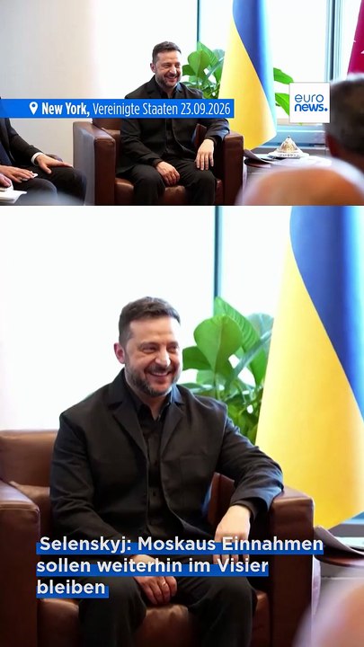 Selenskyj bei UN: "Putin sucht ständig jemanden, der ihm hilft, noch mehr zu töten"