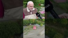 Toprağa Gömülen Evin Sadece Çatısı Gözüküyor: Görenler Hayrete Düşüyor