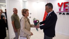Yeni Parti Genel Başkanı Özel, 10 Ekim Barış Derneği heyetiyle görüştü