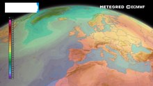 Portugal prepara-se para uma grande viragem: ar frio chega primeiro aos Açores e depois ao continente