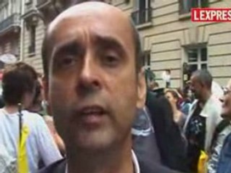 Manifestation RSF 8 août 2008 - Robert Ménard