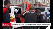 Korkunç olay... Çift ölü bulundu! "Evde siyanür var, girmeyin" notu