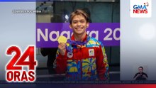 Carlos Yulo, naka-gold sa men’s floor exercise ng artistic gymnastics; unang ginto ng Pilipinas sa palaro | 24 Oras