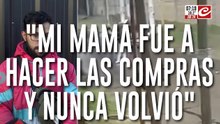 La atropelló, la mató y escapó: habla el hijo de la víctima