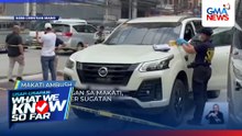 SUV tinambangan sa Makati, babaeng driver sugatan| WWKSF