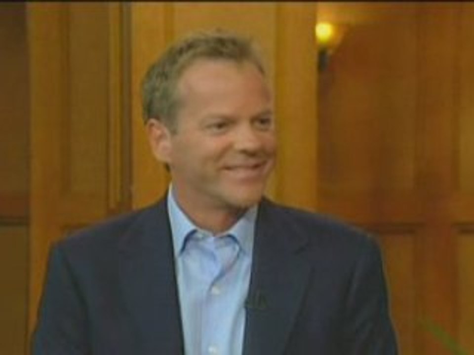 Kiefer Sutherland on Regis and Kelly 8-8-08