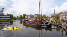 Gouda Historic Walking Tour in the Netherlands | 4K Scenic City Views