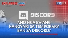 Ano nga ba ang nangyari sa temporary ban sa Discord? | GMA News Feed