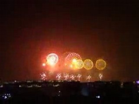 烟花 Feux artifices / cérémonie des Jeux Olympiques