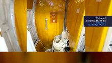 ¡Por poco se descompone el baño en el espacio!