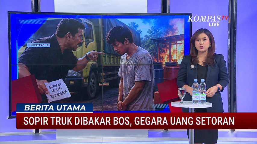 Tragis! Sopir Truk di Karangasem Dibakar Bos, Gara-Gara Uang Setoran | BERITA UTAMA