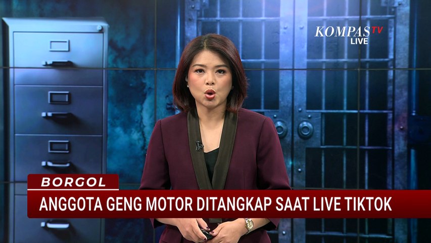 5 Anggota Geng Motor Makassar Ditangkap Saat Live TikTok, Diduga Terkait Penculikan | BORGOL
