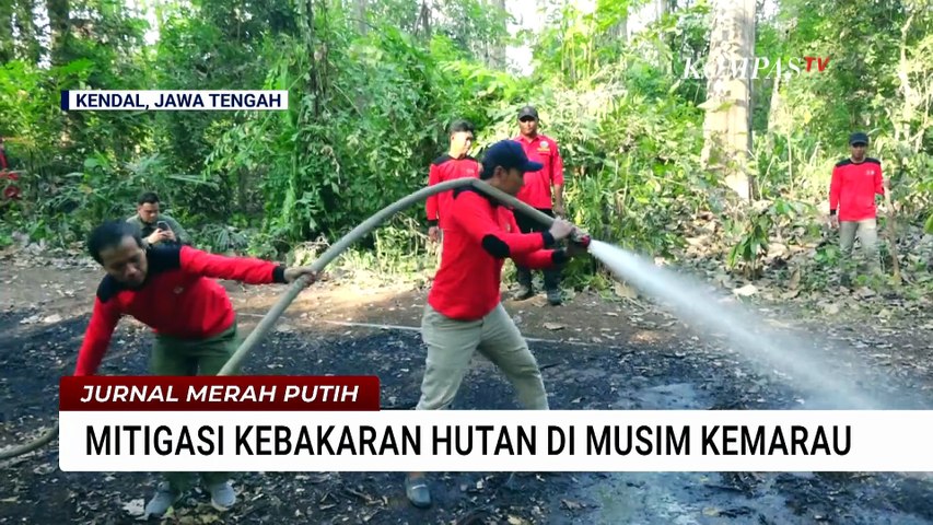 Cegah Karhutla, BKSDA Jateng Buat Sekat Bakar di Cagar Alam Pagerwunung | JMP