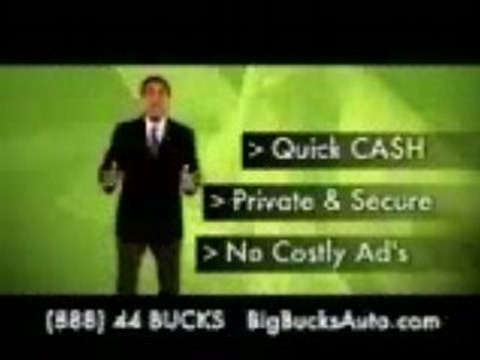 Fast Cash for Cars at Big Bucks Auto