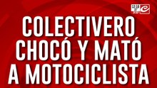 Colectivero chocó y mató a motociclista: todo un barrio pide justicia por Pachu