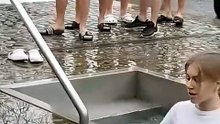 ❄️ Hot ICE ❤️ BAPTISM #3  WINTER SWIMMING in -15°C EPIPHANY ❄️#ICEBATH #WINTERSWIM🥶