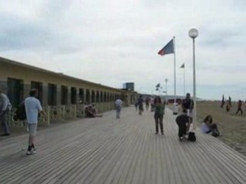 Deauville : cabines de plage
