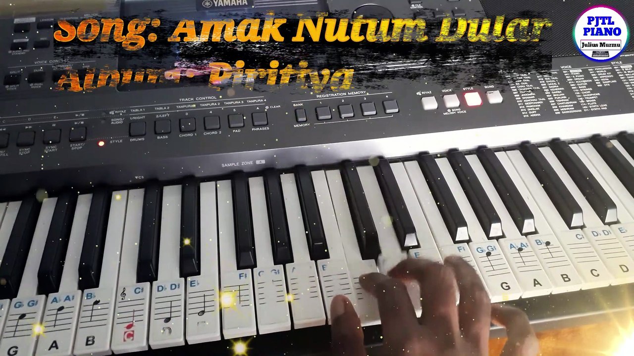 Amak Muthan Dular Inak Ontor Re (Piritiya) Piano Cover Tutorial - video ...