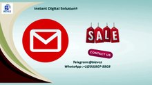 Instant Digital Solutions Gmail Social Account 2026