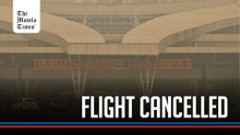 Thick haze trigger flight cancellations at Indonesia airport