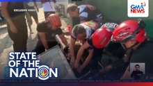 Lalaking na-trap sa imburnal, sinagip  | SONA