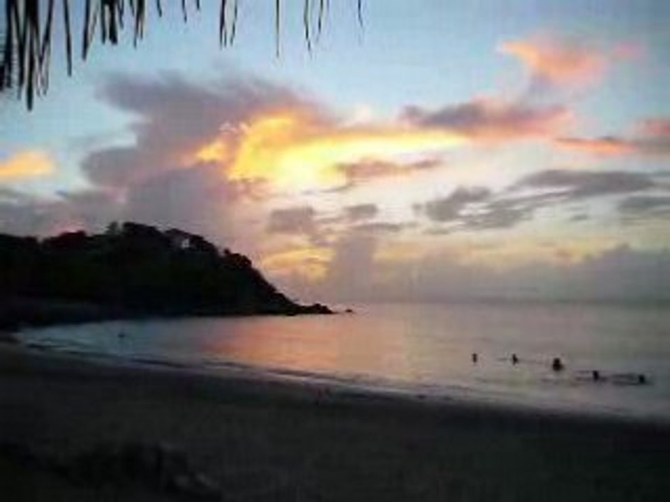 Friar's Bay, Coucher de soleil, Saint Martin