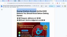 12 Top Sources to Buy,() OnlyFans Accounts with Balance Safely Online