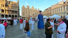 Exploring Folklorissimo in Brussels! Giant Puppets, Folk Dances & Belgian Traditions