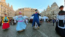 Exploring Folklorissimo in Brussels! Giant Puppets, Folk Dances & Belgian Traditions