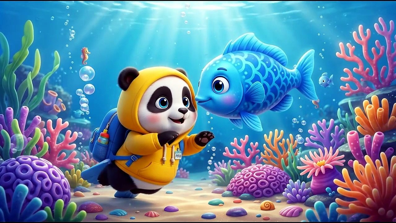 Blue Color Song for Kids | Learn Colors with Fun Rhymes | Happy Kids ...