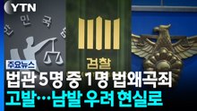 법관 5명 중 1명 법왜곡죄 고발...남발 우려 현실로 / YTN