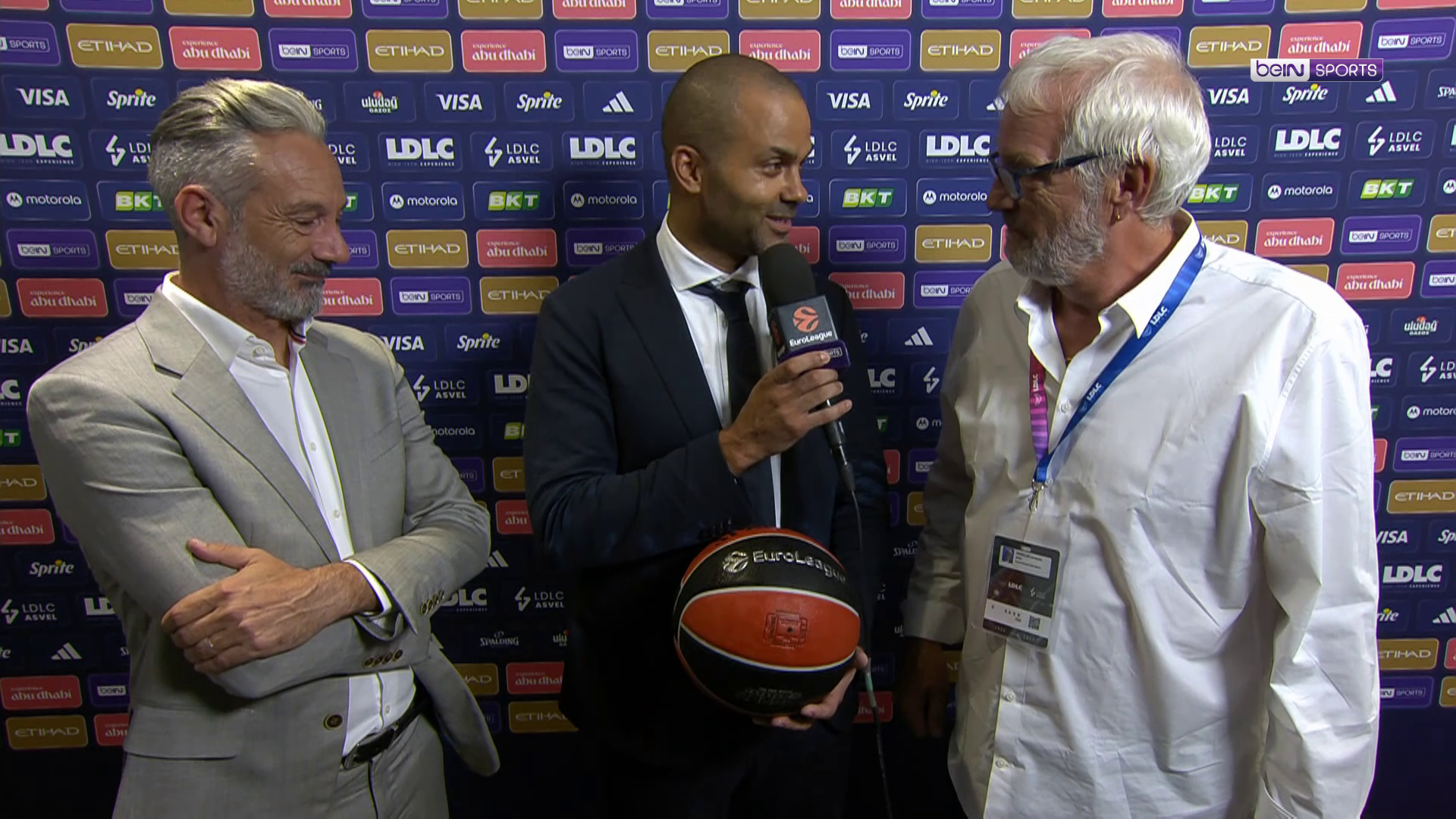Tony Parker : "Vraiment content pour tout le monde !"