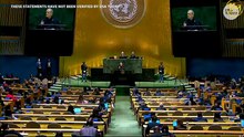 Speeches to UN General Assembly  Iran war and tariffs.