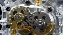 Comment l'Huile Moteur Circule à l'Intérieur? Animation Transparente V8 [60s]