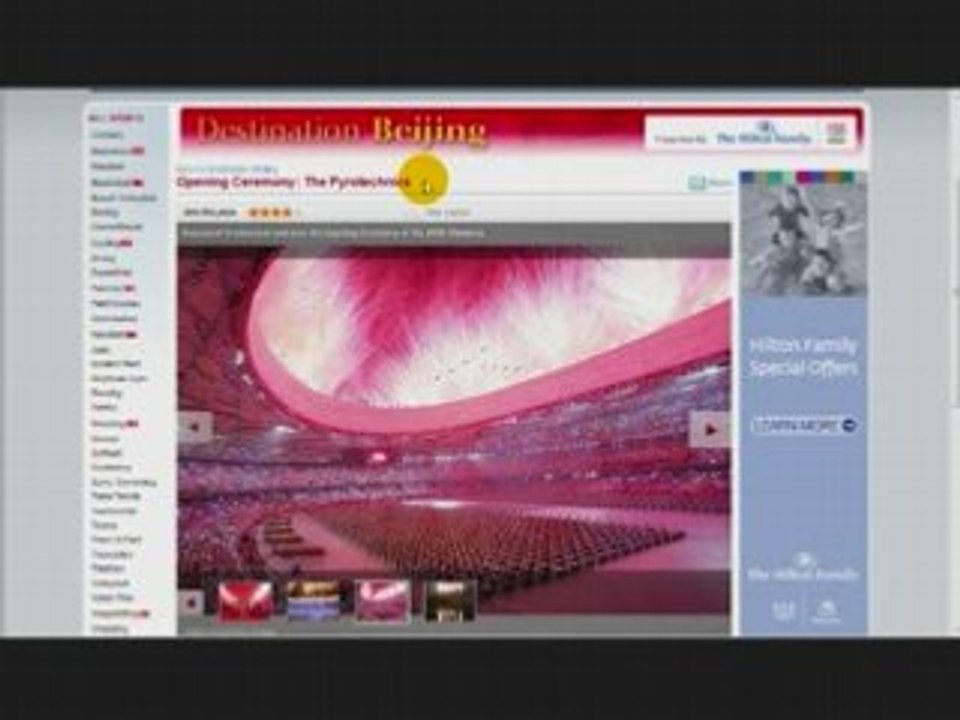 Olympics, Carl Lewis, and Xango are a match.