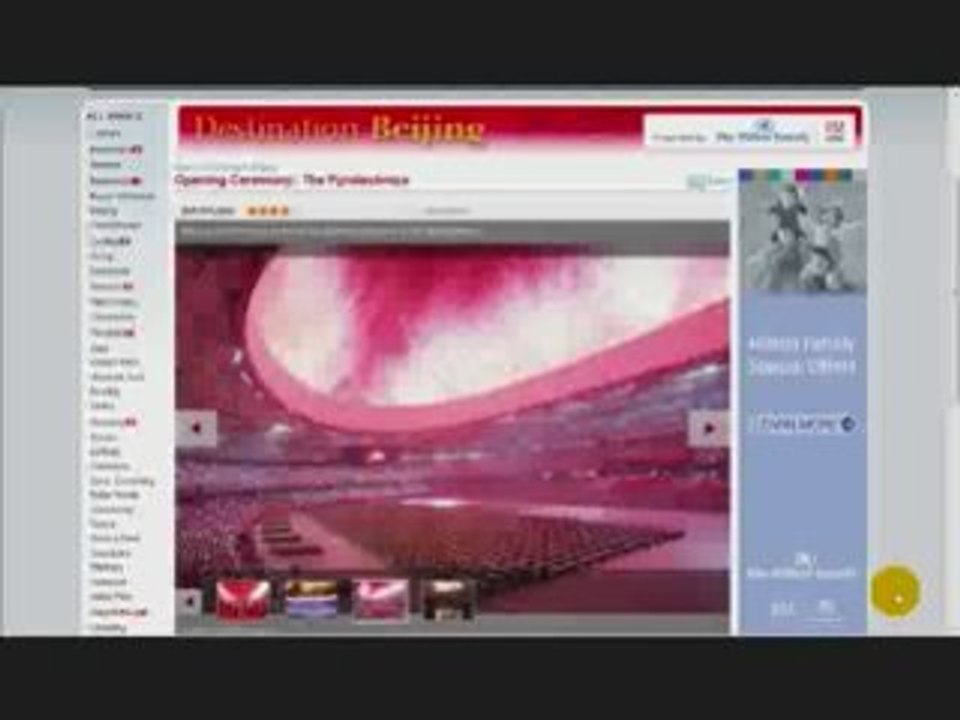 Olympics, Carl Lewis, and Xango are a match.