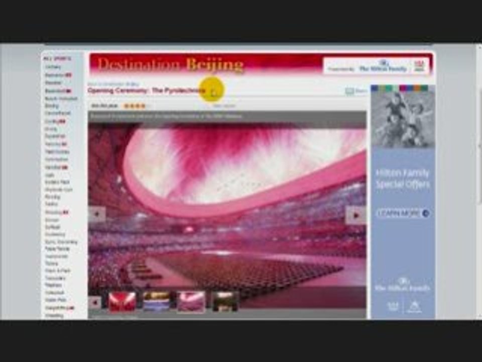 Olympics, Carl Lewis, and Xango are a match.